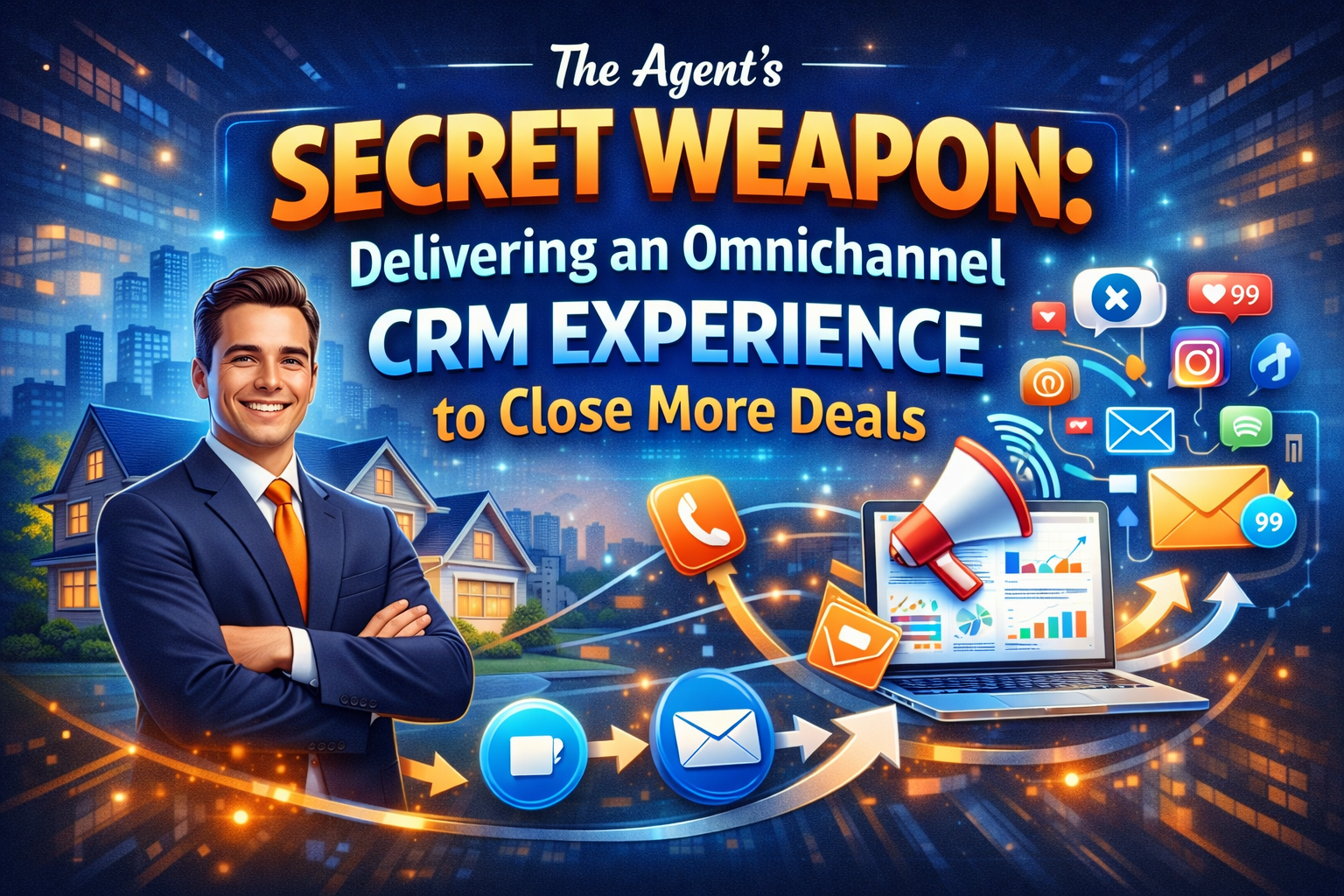 The Agent’s Secret Weapon: Delivering an Omnichannel CRM Experience to Close More Deals